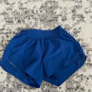 symphony blue Lululemon shorts size 2. 4in